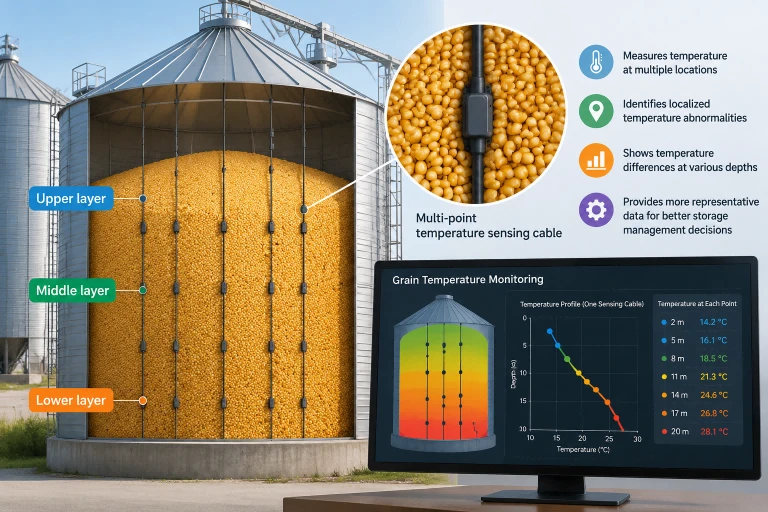 Multi-Point Grain Temperature Monitoring Multi-Point Grain Temperature Monitoring